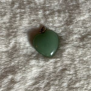 Heart jade pendant